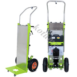 Escada elétrica escalando máquina, carrinho de mão, caminhão liso, 250kg
