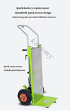 Escada elétrica escalando máquina, carrinho de mão, caminhão liso, 250kg
