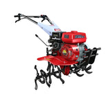 Escarificador de gasolina de micro cultivador agrícola, rebento rotativo multifuncional, equitação de chuvas rotativas, ervas daninhas e amaragem