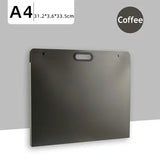 Escritório portátil a3 saco para documentos de armazenamento a4 arquivo organizador saco de documentos a3 caixa de arquivo portátil arte saco para desenhos