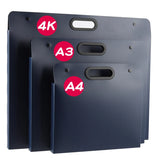 Escritório portátil a3 saco para documentos de armazenamento a4 arquivo organizador saco de documentos a3 caixa de arquivo portátil arte saco para desenhos