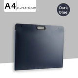 Escritório portátil a3 saco para documentos de armazenamento a4 arquivo organizador saco de documentos a3 caixa de arquivo portátil arte saco para desenhos