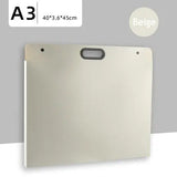 Escritório portátil a3 saco para documentos de armazenamento a4 arquivo organizador saco de documentos a3 caixa de arquivo portátil arte saco para desenhos