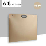 Escritório portátil a3 saco para documentos de armazenamento a4 arquivo organizador saco de documentos a3 caixa de arquivo portátil arte saco para desenhos