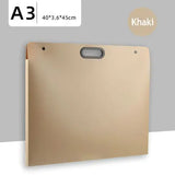 Escritório portátil a3 saco para documentos de armazenamento a4 arquivo organizador saco de documentos a3 caixa de arquivo portátil arte saco para desenhos