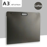 Escritório portátil a3 saco para documentos de armazenamento a4 arquivo organizador saco de documentos a3 caixa de arquivo portátil arte saco para desenhos