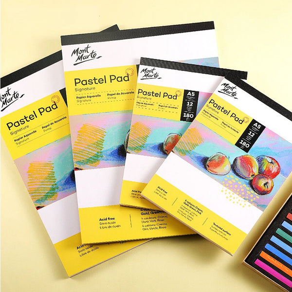 Espessamento Colorido Pintura Livro, Desenho Cor Chumbo Sketchbooks, Fontes de Arte, Papel Pastel, Suprimentos Estudante, A4, A5, 180g, 12 Folha de 4 Cores