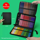 Estética em Canvas Rollable Pencil Case, Escola Grande Capacidade, Armazenamento de Lápis Coloridos, Roll Up Case para Artista, 36, 48, 72 Slots