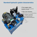 Estação de bomba hidráulica Montagem do sistema hidráulico Pequena máquina-ferramenta cnc