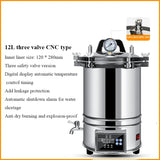 Esterilizador Vertical Automático A Vapor De Aço Inoxidável, autoclave Pot, esterilização De Laboratório Médico