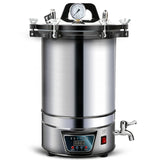 Esterilizador Vertical Automático A Vapor De Aço Inoxidável, autoclave Pot, esterilização De Laboratório Médico