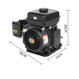 Extensor de alcance do veículo elétrico, frequência variável, três rodas, gerador de gasolina de quatro carros