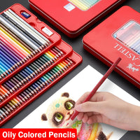 FABER-CASTELL 100 Color Oil Colored Pencils Lapis Professionals Artist Painting&Drawing School Sketch Pencils Art Supplies Gift