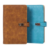 Fashion Card Book 120 Cards Stock Business Card Organizer PU Leather Titular livro cartão nome