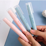 Fashion Color Self Adhesive Glue Sticks Pen Shape Strong  Adhesive Gluestick for Paper File Documents School Office Supplies