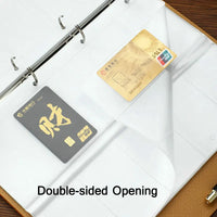 Fashion Colors Business Card Book Large Capacity Name Card Holder 1000 Business Cards Organizer PU Leather Card Holder Album