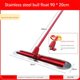 Ferramenta De Nivelamento De Concreto Portátil Ferramenta De Nivelamento Grande Trowel Pavimento De Cimento, Raspador Push-Pull, Máquina De Nivelamento