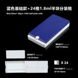 AOOKMIYA  Flip-top Watercolor Paint Box 360-degree Portable Travel Outdoor Handheld Palette Three-in-one Acrylic Gouache Palette