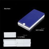 AOOKMIYA  Flip-top Watercolor Paint Box 360-degree Portable Travel Outdoor Handheld Palette Three-in-one Acrylic Gouache Palette