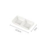 AOOKMIYA Flower Plum Rectangle Ceramic Palette Color Mixing Paint Palette Tray For Watercolor Gouache Acrylic Painting Art Supplies