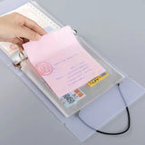 Folheto de plástico quadrado, mangas transparentes HD, PhotoCard, pasta de arquivo de papel, 10 cm, 12 cm, 18cm, 15x15 cm