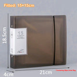 Folheto de plástico quadrado, mangas transparentes HD, PhotoCard, pasta de arquivo de papel, 10 cm, 12 cm, 18cm, 15x15 cm