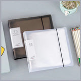 Folheto de plástico quadrado, mangas transparentes HD, PhotoCard, pasta de arquivo de papel, 10 cm, 12 cm, 18cm, 15x15 cm