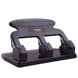 Furador manual padrão com 3 buracos, 108mm, espaçamento para papel, 3 peças, máquina de ligação para pasta de fichário