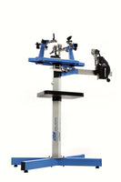 AOOKMIYA GLS-16406 Rotary Elastic Clamp Stand Manual Badminton Tennis Racket Stringing Machine