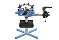 AOOKMIYA GLS-16406 Rotary Elastic Clamp Stand Manual Badminton Tennis Racket Stringing Machine