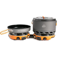 AOOKMIYA Genesis Basecamp Backpacking and Camping Stove Cooking System with Camping Cookware