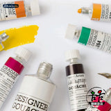 German original Schmincke gouache set akademia 12 colors Gouache horadam wooden box 5 colors gouache set art supplies