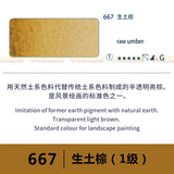 Germany Schmincke solid watercolor artist half pans / full pans Aquarell professional art supplies