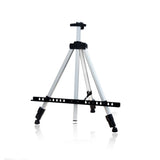 AOOKMIYA Ginflash Colored Easel Aluminium/iron Alloy Folding Painting Easel Frame Artist Adjustable Tripod Display Shelf With Outdoors