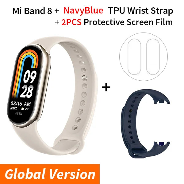 Xiaomi Mi Band 8 Global Version Fitness Bracelet With Blood Oxygen