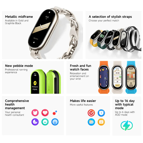 Xiaomi Mi Band 7 1.62 AMOLED Smart Watch Fitness Tracker Global Version