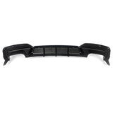 Gloss Black Rear Bumper Diffuser For 12-18 BMW F06 F12 F13 M6 640i 650i M Sport