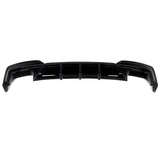 Gloss Black Rear Bumper Diffuser For 12-18 BMW F06 F12 F13 M6 640i 650i M Sport