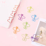 Gold Bird Paper Clip, Braçadeira De Papel Em Forma, Borboleta Cute Clips, Clipe de Metal Decorativo para Papel, Acessórios de escritório