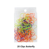Gold Bird Paper Clip, Braçadeira De Papel Em Forma, Borboleta Cute Clips, Clipe de Metal Decorativo para Papel, Acessórios de escritório