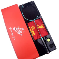GuangYu Badminton Racket Woven Carbon Fiber 32LB Offense Durable Profession Battledore For Competition