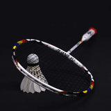 Guangyu 8U Badminton Racquet Ultra Light All Carbon Racquet Offensive and Defensive Badminton Racquet Single Racquet