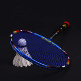 Guangyu 8U Badminton Racquet Ultra Light All Carbon Racquet Offensive and Defensive Badminton Racquet Single Racquet