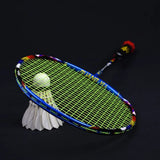 Guangyu 8U Badminton Racquet Ultra Light All Carbon Racquet Offensive and Defensive Badminton Racquet Single Racquet
