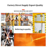 Guincho Chain portátil da grua da mão, grua do elevador, guindaste pequeno, levantamento manual do bloco da alavanca