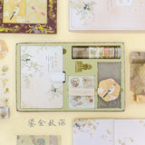 Pink Journal Loose-leaf  Diary Kawaii Travel Notebook Spiral Note Book  Scrapbook and Handbook with DIY tool set