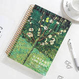 26.2*18.6cm Spiral Coil Sketchbook Notebook 16K Van Gogh Sketch Painting Diary Journal Note School Office Supplies Stationery