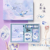 Pink Journal Loose-leaf  Diary Kawaii Travel Notebook Spiral Note Book  Scrapbook and Handbook with DIY tool set