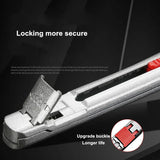 AOOKMIYA High quality zinc alloy utility knife set engraving open carton craft knife multifunctional small metal knife stationery