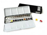 WINSOR NEWTON limited edition classic black box artist level solid watercolor paints 12 color